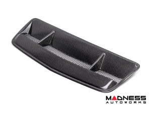 Ford Mustang Hood Vent - Carbon Fiber - Type V5